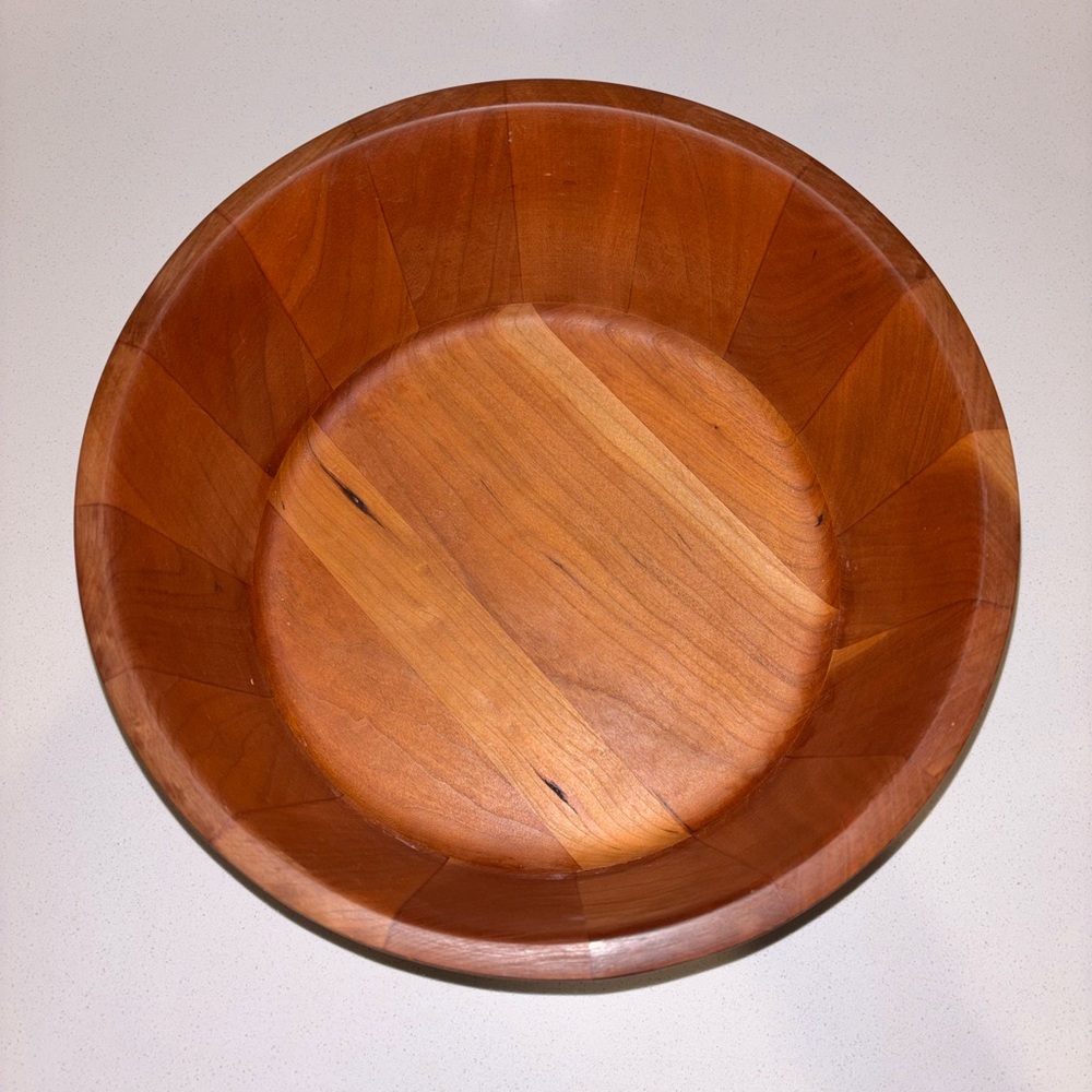 The Vermont Bowl Co Salad/Display 11.5” Bowl by John McLeod for Williams Sonoma